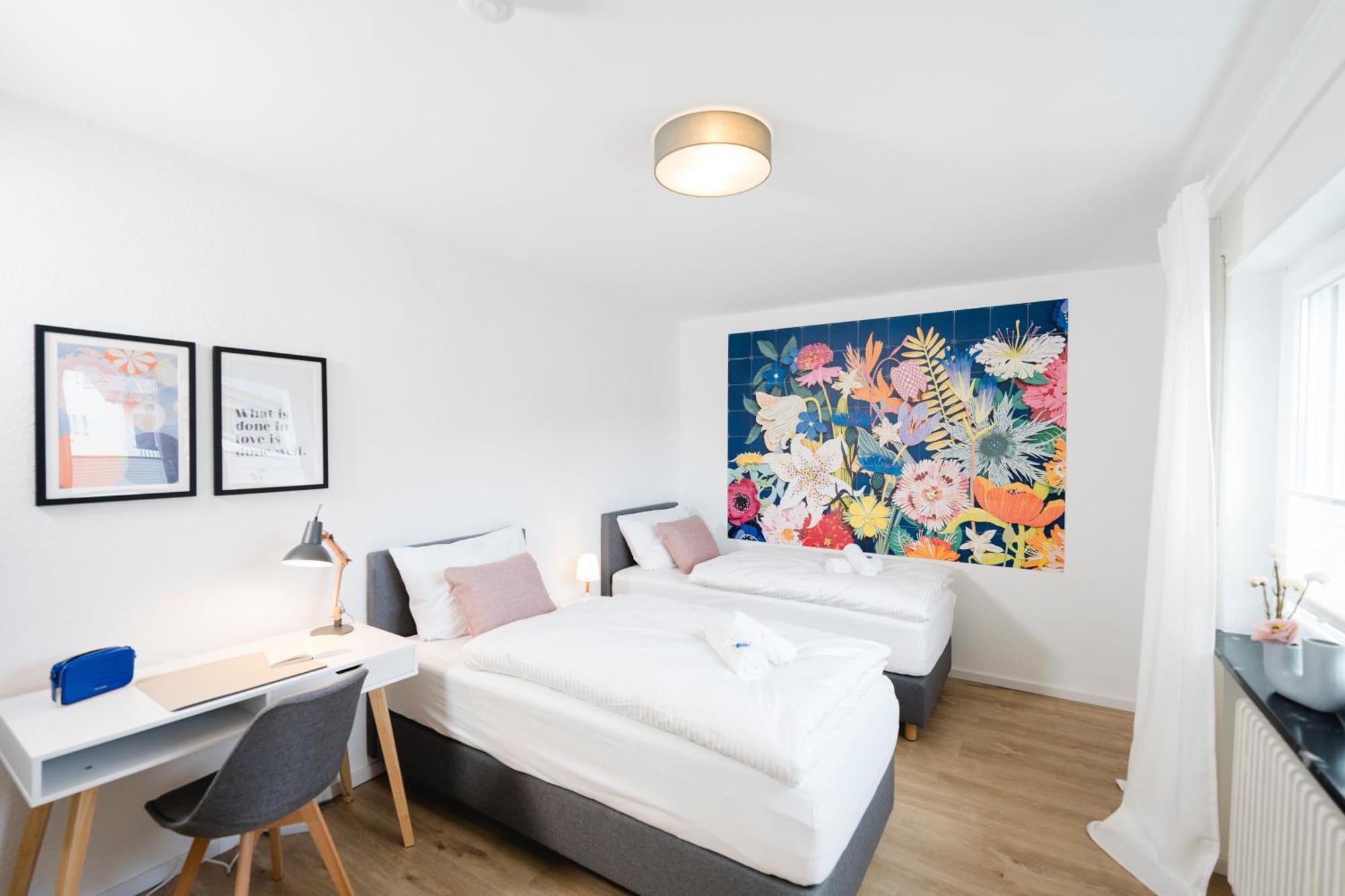 Stadtrand Oase Karlsruhe Mit Balkon Exteriér fotografie